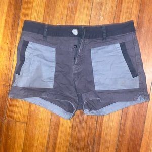 Prana color block hiking shorts